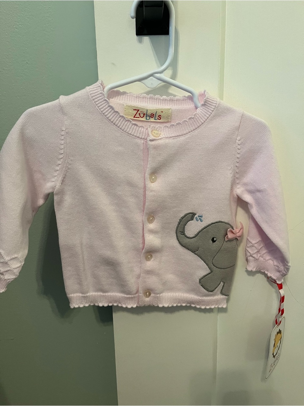 Pink cardigan sweater NWT